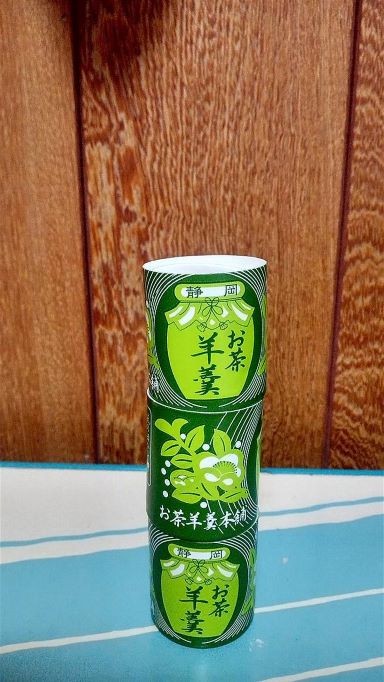 久しぶりの三浦製菓さん お茶羊羹 久しぶりの三浦製菓さん お茶羊羹