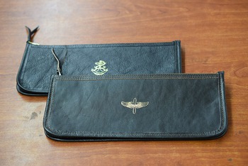 The REAL McCOY’S Horsehide Large Zipper Wallet