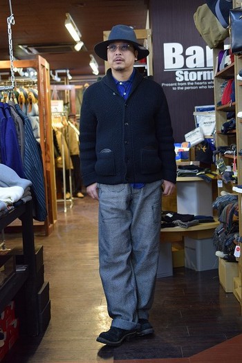 JELADO Sashiko Net Maker’s Trousers