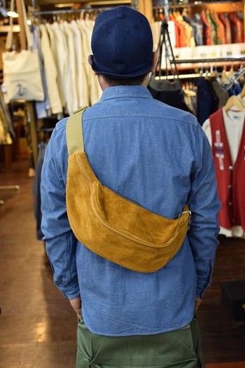 Dapper’s Water-Repellent Leather Waist Bag