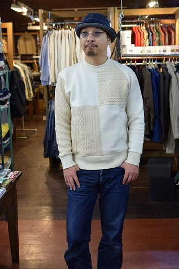 Nigel Cabourn Fisherman Crew Neck