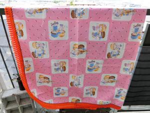 レトロ 男の子女の子コタツ掛けマルチビニールクロス