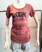 ♪LOCKビジューTシャツ