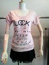 ♪LOCKビジューTシャツ