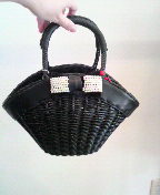 ♪ファー付きカゴbag