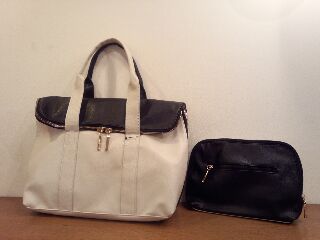 ♪バイカラー2way bag
