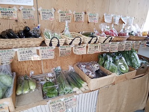 土曜日も鮮度抜群な夏野菜と果物 豊富に入荷でにぎやか 土曜日も鮮度抜群な夏野菜と果物 豊富に入荷でにぎやか