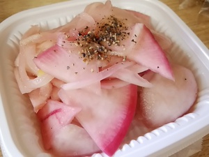 白と赤の潮かぶ絶好調 甘い むっちむち食感 生食美味しい 白と赤の潮かぶ絶好調 甘い むっちむち食感 生食美味しい