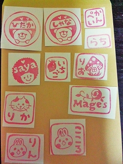 オモシロかわいい大人気の消しゴムはんこ作家「やまこはんこ」