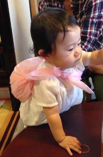 1歳のお祝(*^_^*) 1歳のお祝(*^_^*)