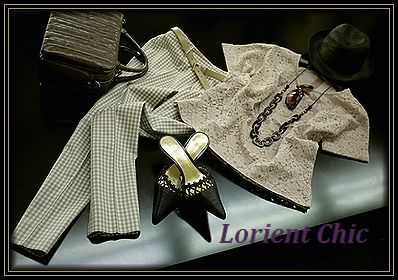 ロリアンblog「続・レーストップス&チェック柄パンツ」