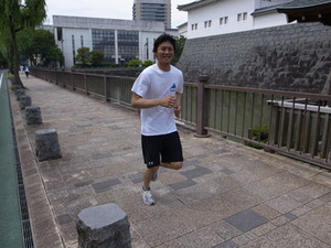 男たちの走り... (^^)bb