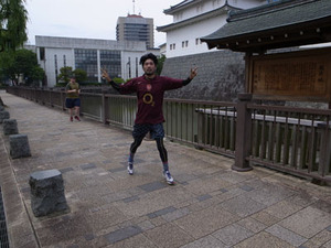 男たちの走り... (^^)bb