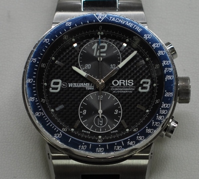 【限定生産】ORIS オリス　クロノグラフ　ウィリアムズF1