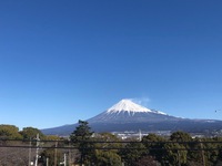 今日の富士山と新潟