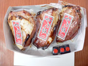 夜店市でとりあえず焼きブタ