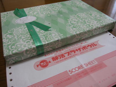 優勝戦利品