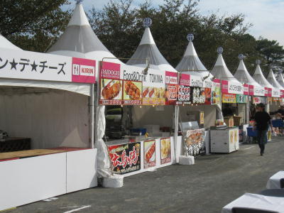 大道芸ワールドカップ会場にてブース出店
