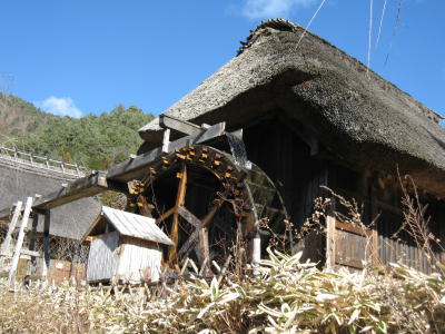 西湖いやしの里根場にて