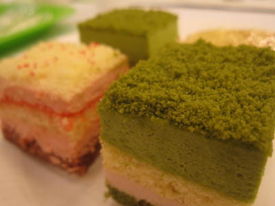 今後注目すべき『日本酒緑茶ケーキ』