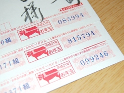 お年玉年賀はがき