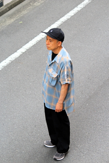 Tammeのオンブレ半袖シャツ Tammeのオンブレ半袖シャツ