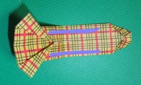 折り紙-シャツ型