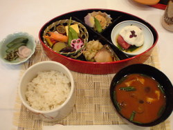浮月楼の昼食