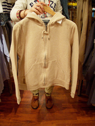 アバクロZIPパーカ入荷!