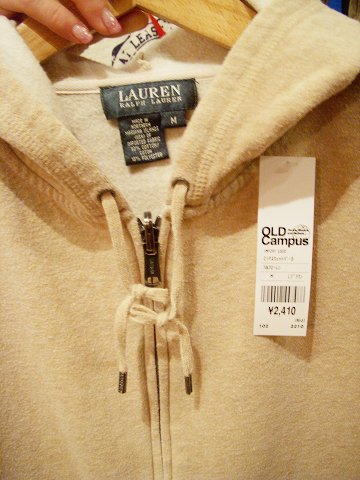 アバクロZIPパーカ入荷!