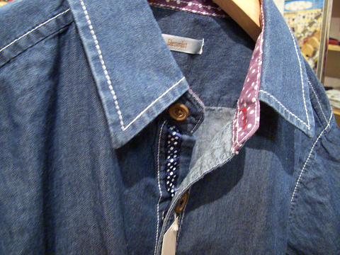 春物新作デニムシャツ入荷!