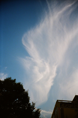 空のスプリンクラー