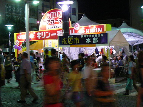 明日から夜店市!