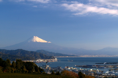 今朝の富士山・・