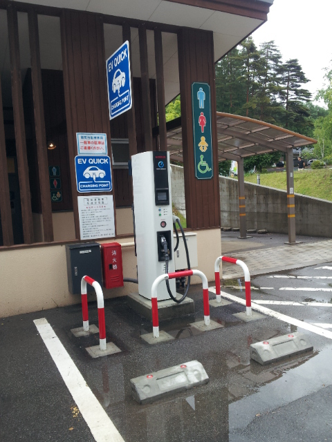 ＥＶステーション　山梨県小淵沢「道の駅」