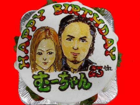 《似顔絵ケーキ》同じハーフでも作りが違うの巻き 《似顔絵ケーキ》同じハーフでも作りが違うの巻き