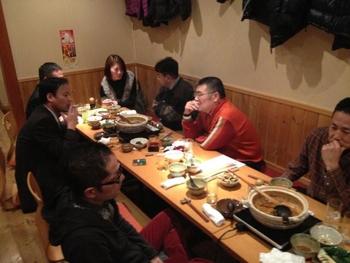 毎年恒例の新年会