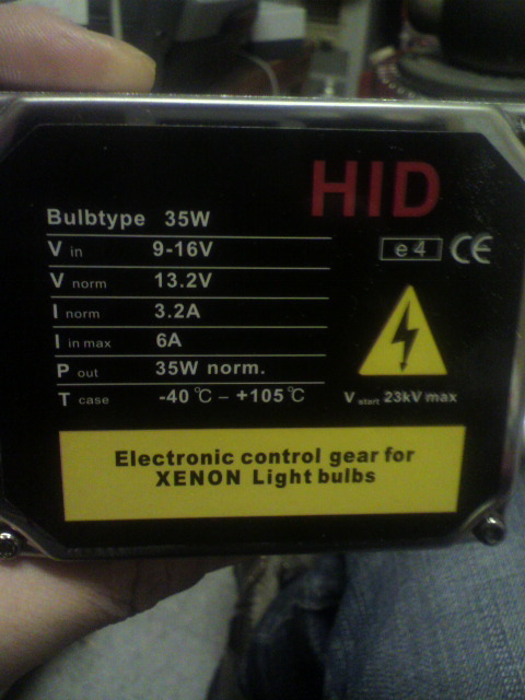 DIY HID 装着!!