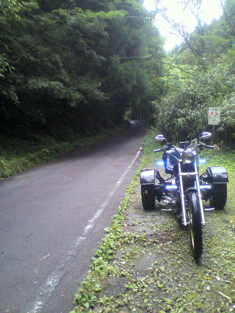 トライクで下見