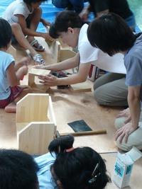 ■『夏休み・親子で楽しむ木工教室』 ■ ウッドクラフトに挑戦!■