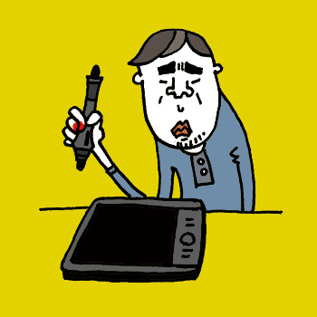 ペン持ち過ぎ?