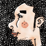 ペン画