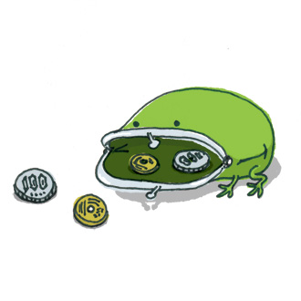 小銭入れ。。。