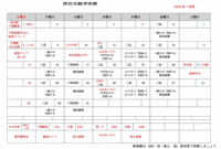 2011年12月~日程表