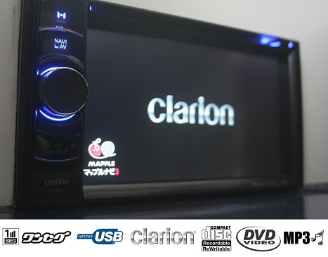 Clarion NX501 クリーニング