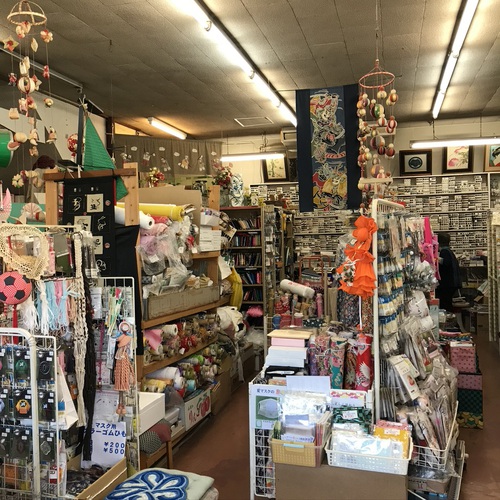 藤枝市白子商店街に真田紐あります 藤枝市白子商店街に真田紐あります