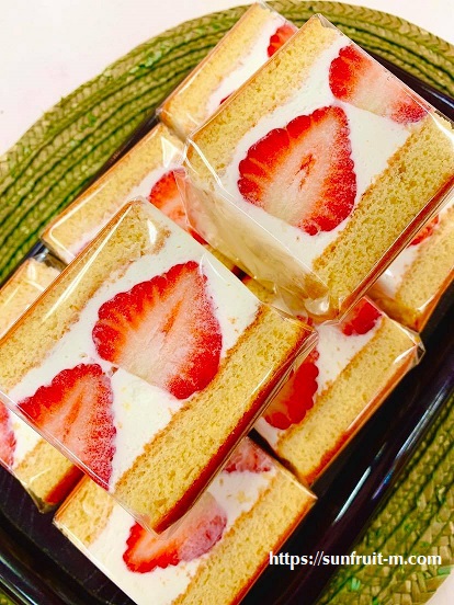 フルーツサンド いちごサンド フルーツサンド いちごサンド