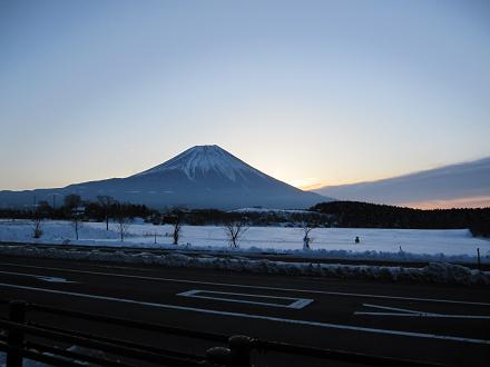 今朝の雪景色の朝霧高原+樹海@-10℃