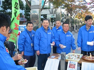静岡ちらし寿司イベントが青葉で