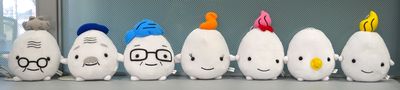 では、ありません。三島信金ゆるキャラ軍団:みゅうくん